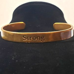 Brass Cuff Bracelet